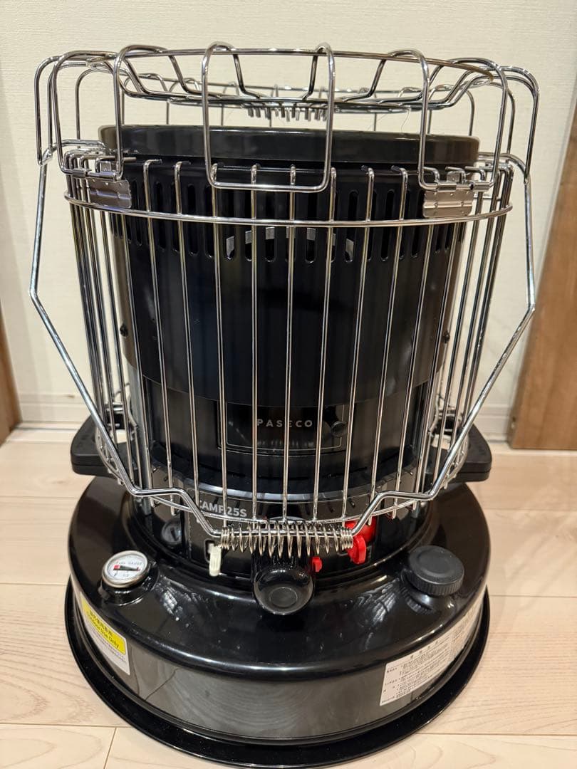 【美品】PASECO CAMP-25 対流式灯油ストーブ　CAMP25