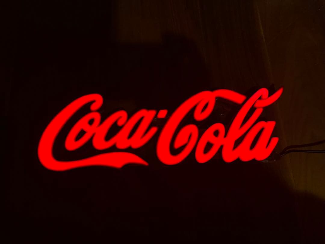Coca-Cola コカコーラ　ネオン