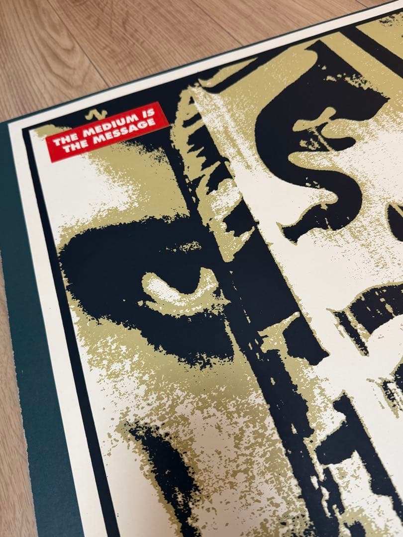 OBEY シルクスクリーン　シェパードフェアリー　GIANT OBEY ポスター