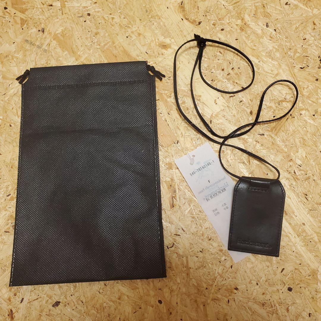 【BLACKMEANS/ブラックミーンズ】新品お守りケース ネックレス ブラック