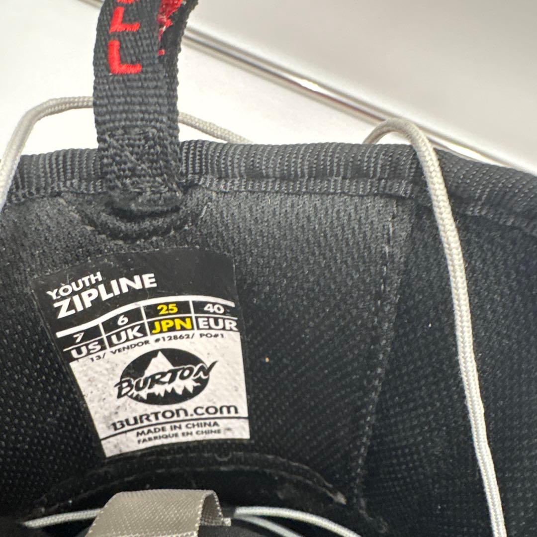 美品　BURTON ZIPLINE BOA スノーボードブーツ 25cm