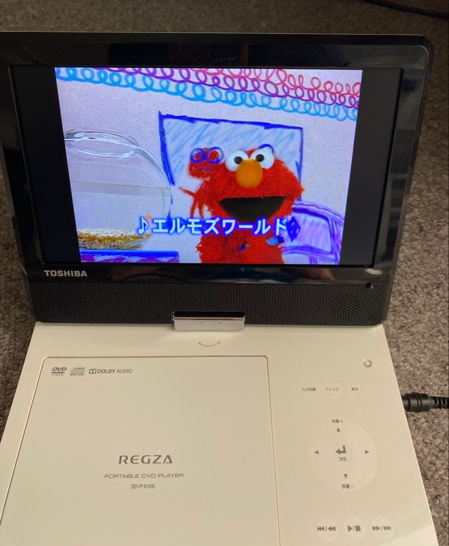 東芝 SD-P910S ポータブルDVDプレーヤー TOSHIBA REGZA