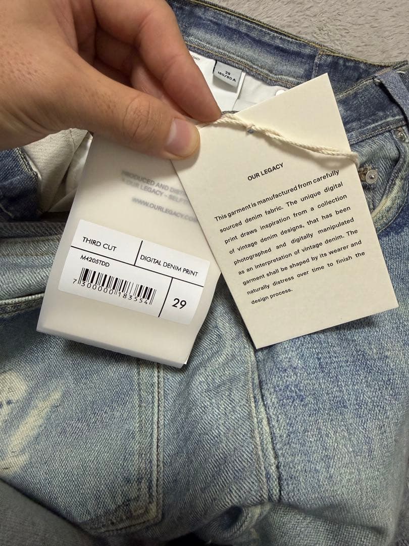 パンツ OUR LEGACY Third Cut Digital Print