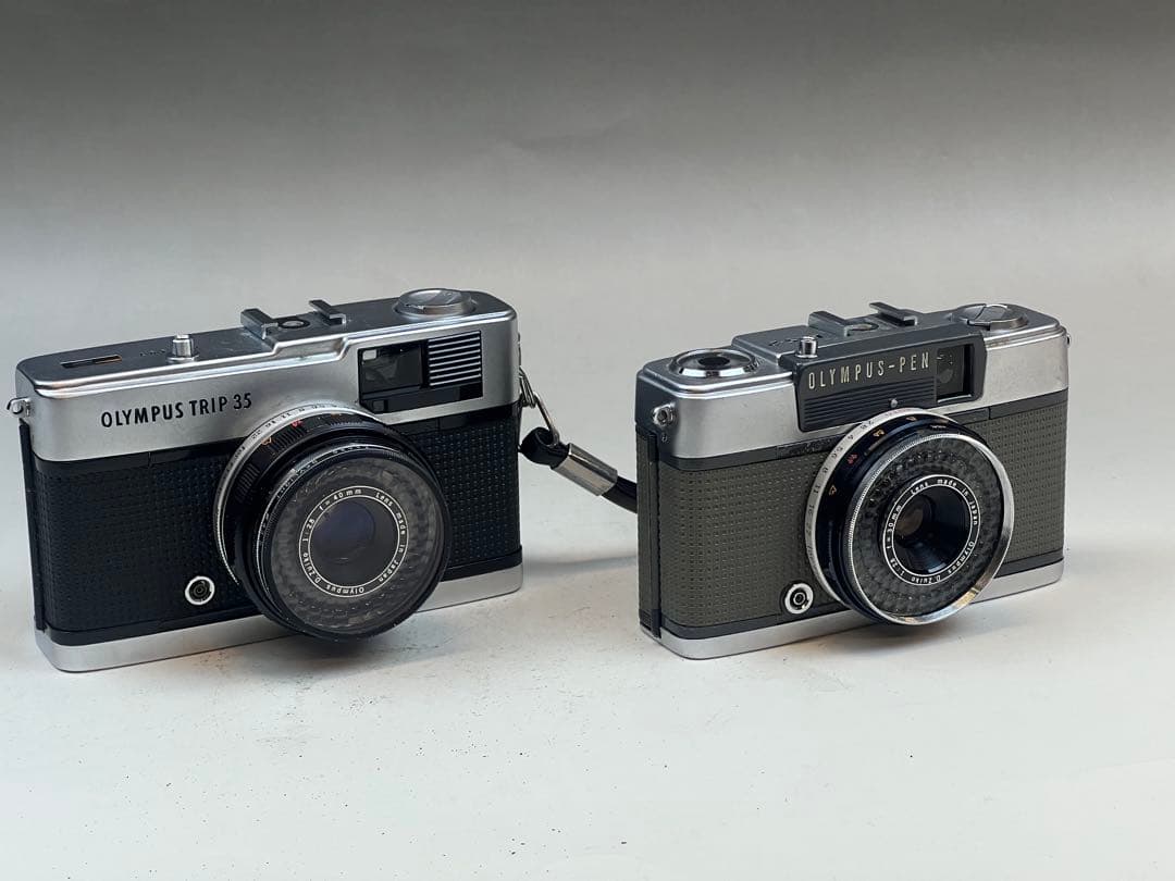 ［美品］OLYMPUS TRIP 35 、PEN EES-2カメラ 2台セット