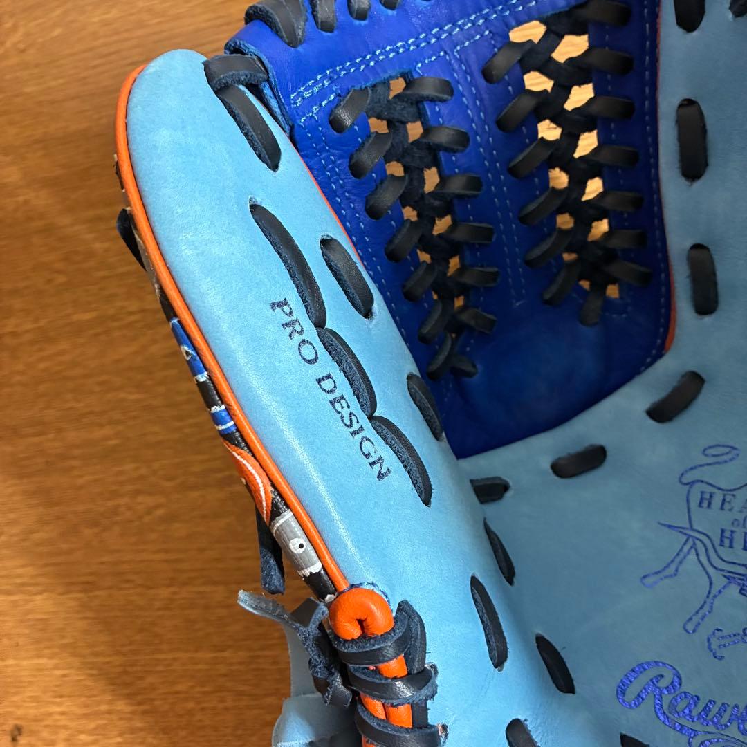 ローリングス HOH 一般軟式 グローブ グラブ 内野用 スマイル柄 美品