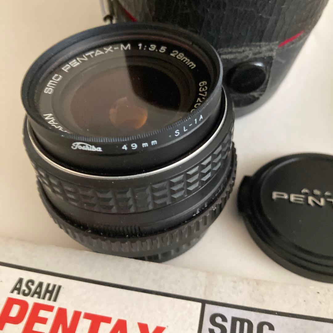 PENTAX ME 一眼レフカメラ SMC説明書レンズペンタックス-M1:3.5