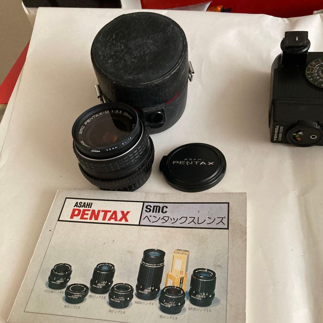 PENTAX ME 一眼レフカメラ SMC説明書レンズペンタックス-M1:3.5