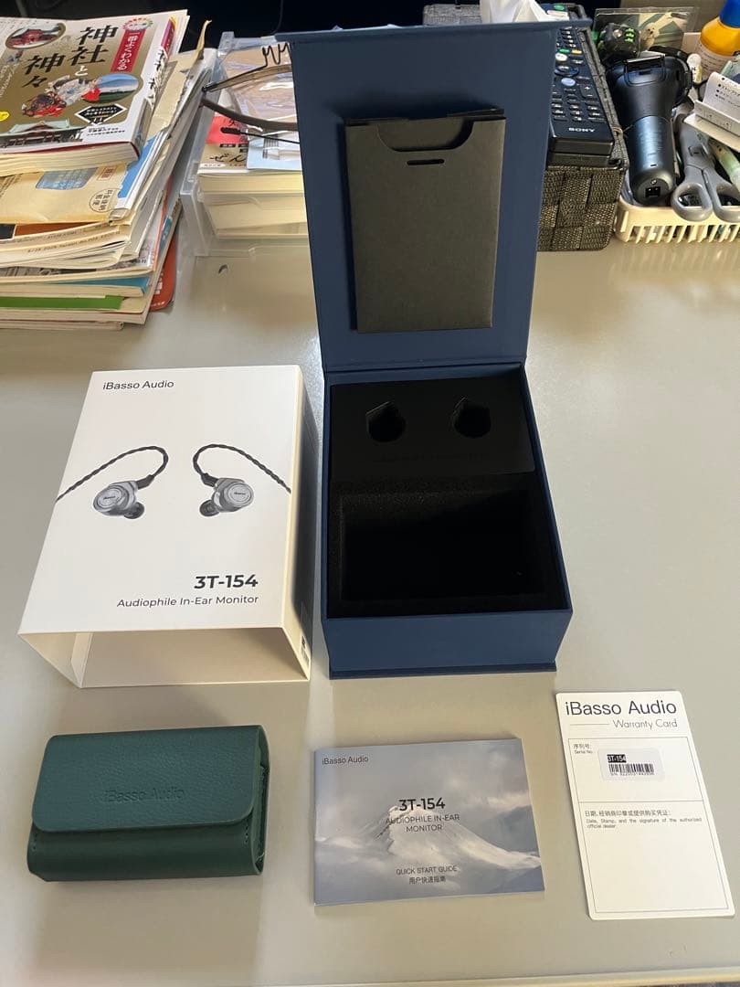 『美品』iBasso Audio 3T-154 オーディオファイル用イヤホン