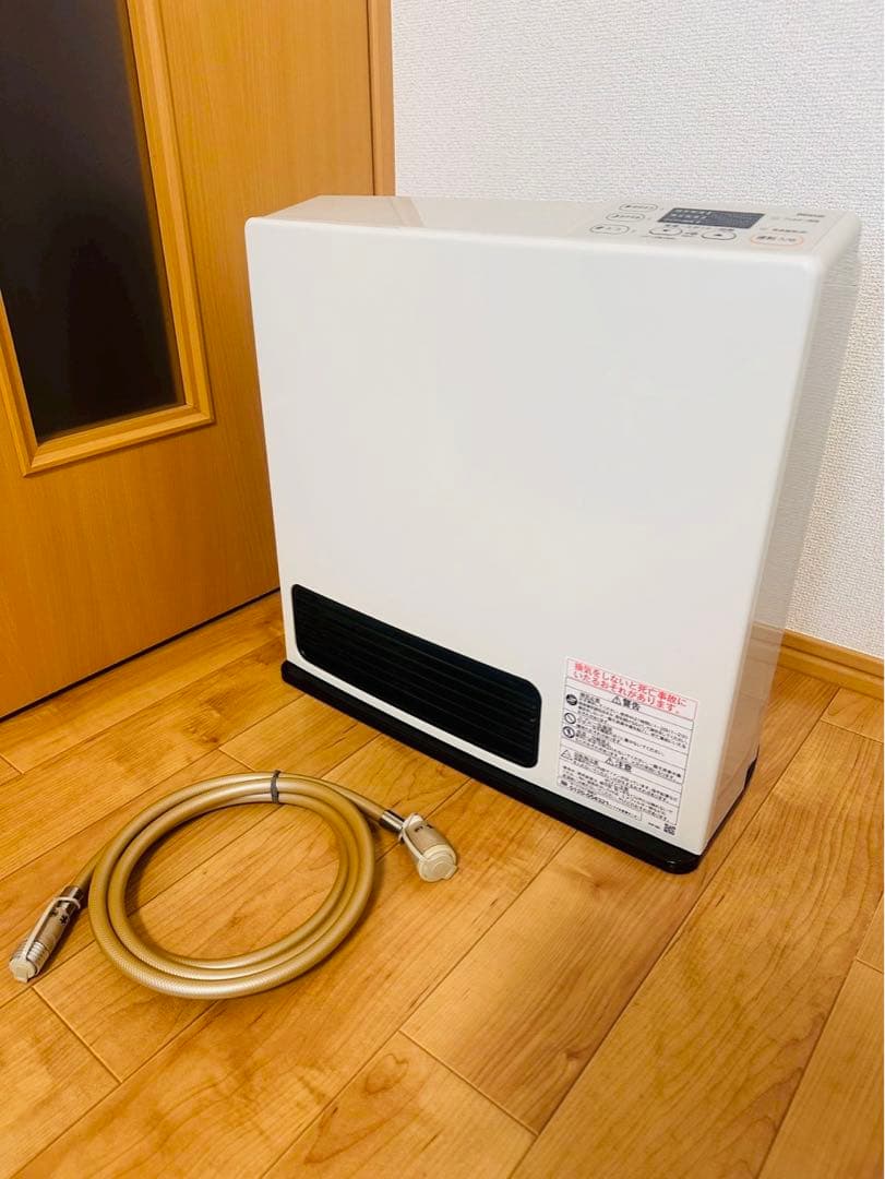美品✨ガスファンヒーター リンナイ 都市ガス用SRC-365E / ガスホース付