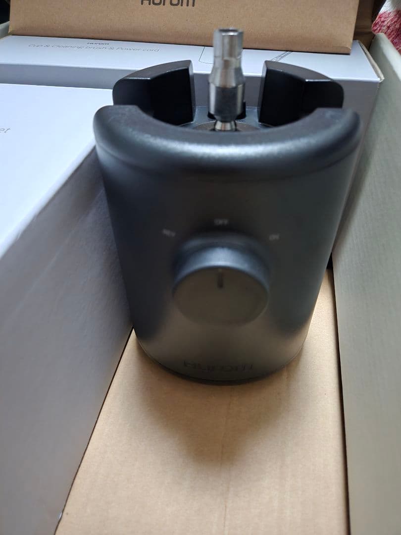 美品:HUROM ヒューロム スロージューサー H310A ブラック