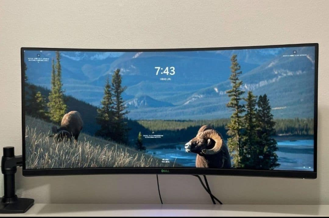 サ*ム様 最終値下げ Dell S3422DWG ウルトラワイドモニター