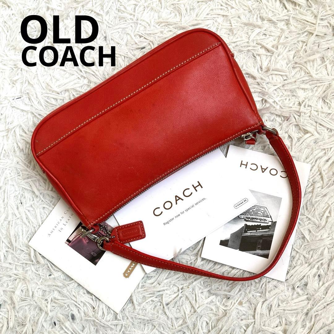 バッグ vintage coach old accessory porch orange