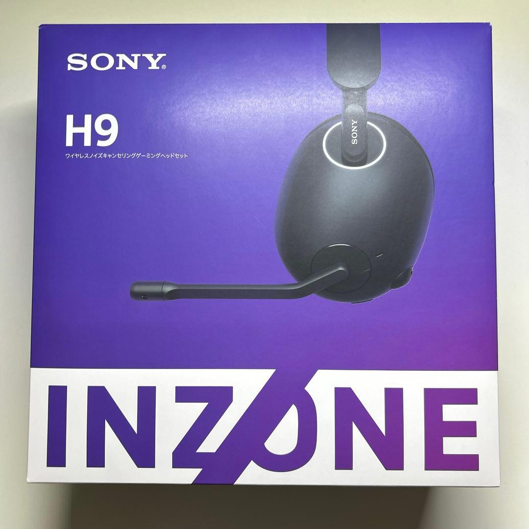 SONY INZONE H9 ゲーミングヘッドセット　ブラック