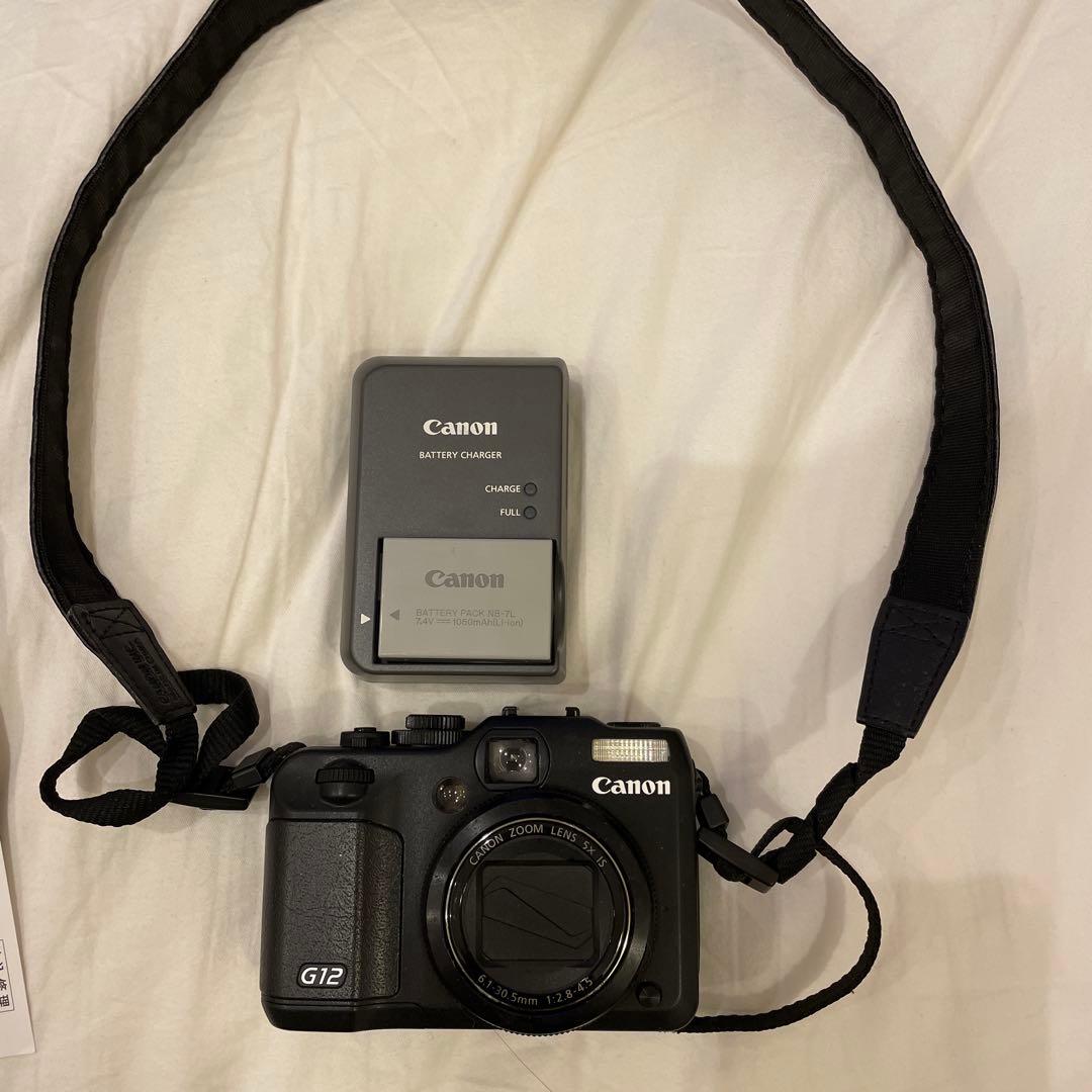 Canon G12 デジタルカメラ 本体とバッテリーチャージャー