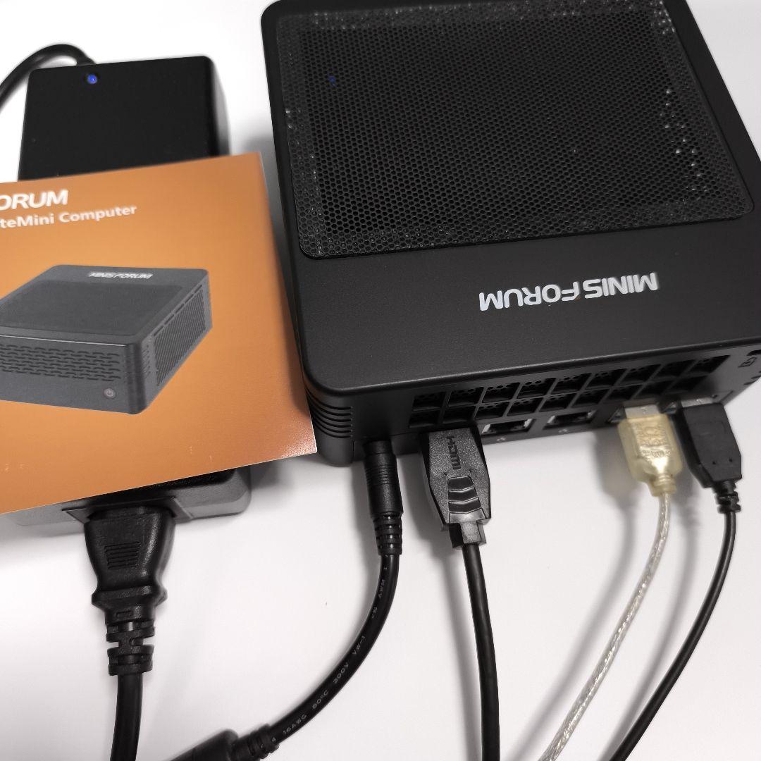 MINISFORUM X500 ミニPC AMD Ryzen 7 5700G