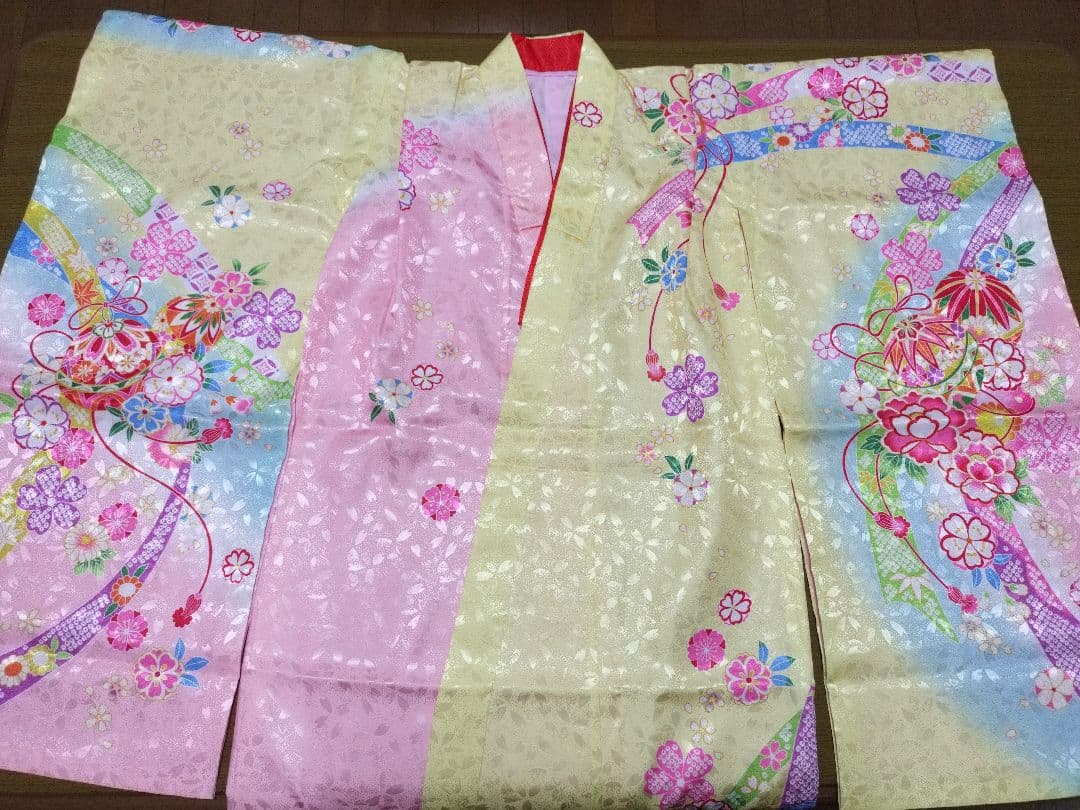 七五三　７歳　着物セット
