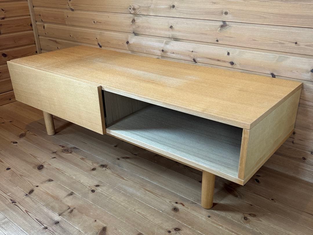 無印良品　タモ材　テレビボード／AVボード