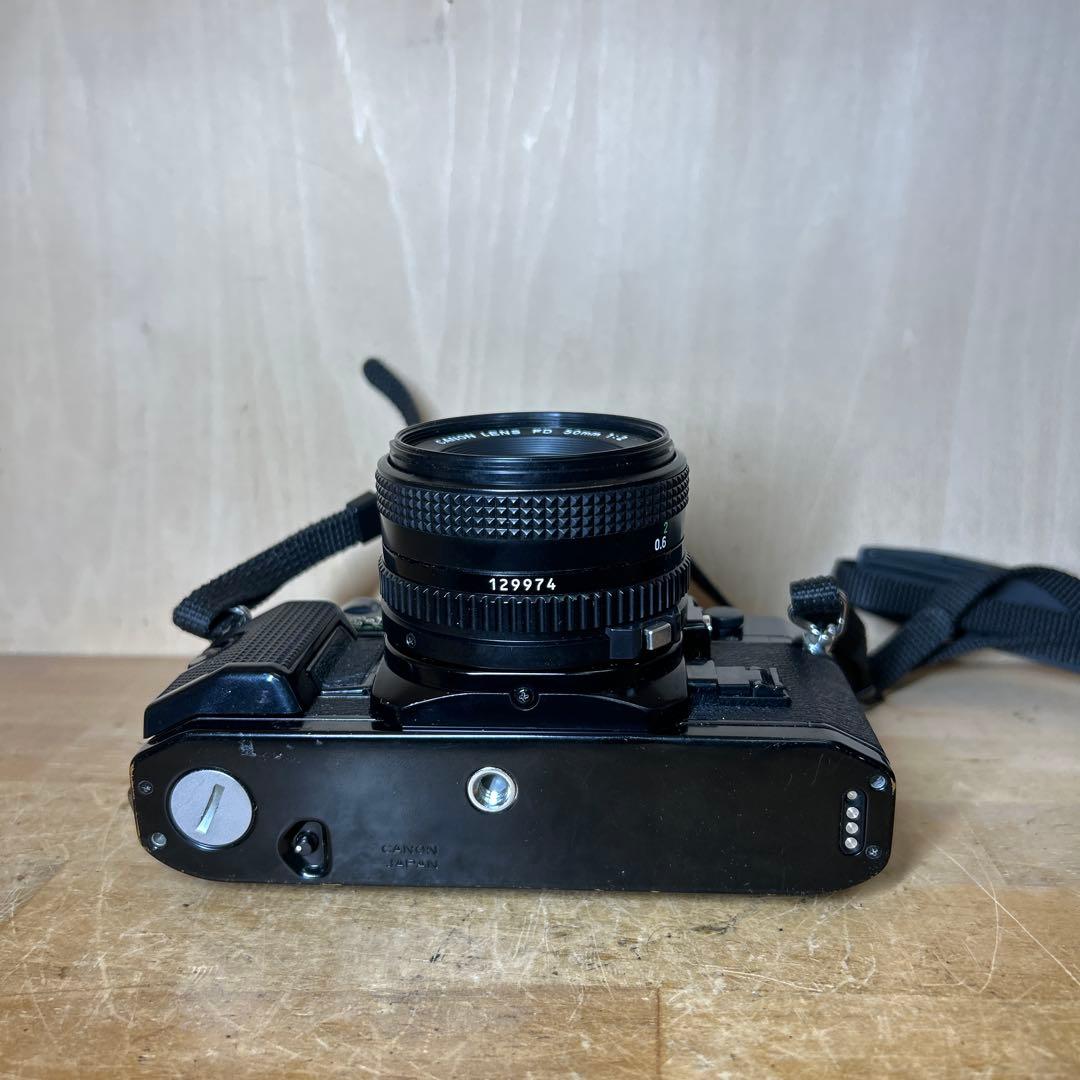 Canon AE-1 P +FD 50 f2.0 電池蓋訳あり完動美品