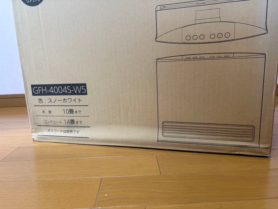 NORITZ ガスファンヒーター GFH-400S-W5