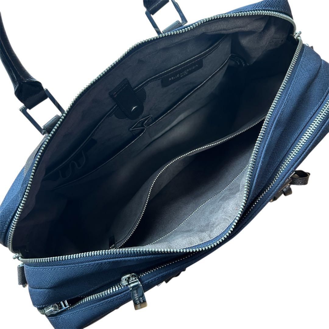 極美品✨ペッレモルビダ　ビジネスバッグ　キャピターノ　リモンタ　2way　A4可