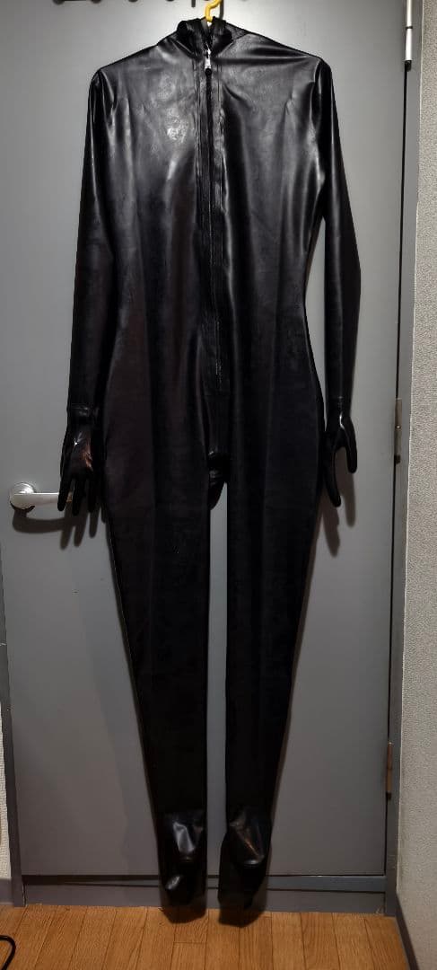 ラバースーツ ラテックス フルスーツ 特殊デサイン