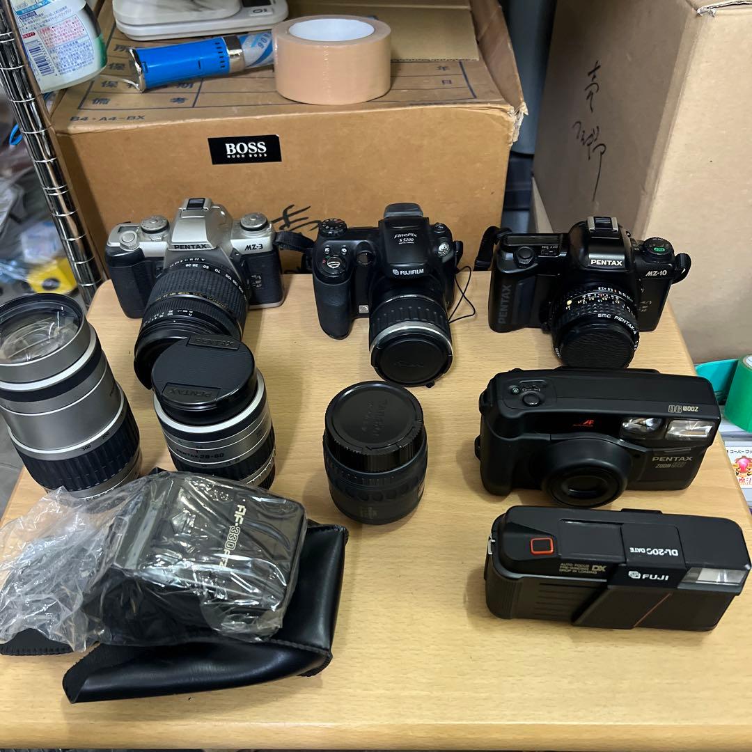 フィルムカメラ、レンズ　まとめ売り　ジャンク品