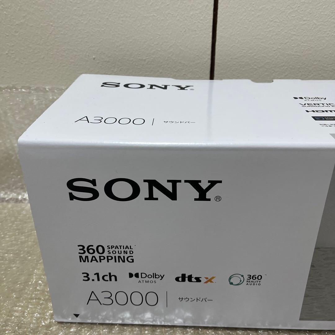 ［新品未開封］SONY HT-A3000 サウンドバー 3.1ch