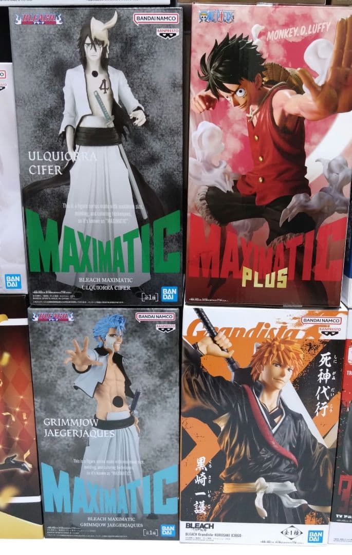 新景品含【BLEACH３種／ワンピース４種／冨岡義勇／オカルン／学マス／レム】