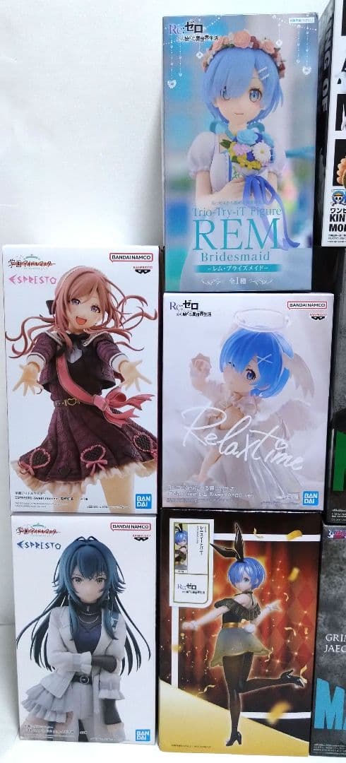 新景品含【BLEACH３種／ワンピース４種／冨岡義勇／オカルン／学マス／レム】