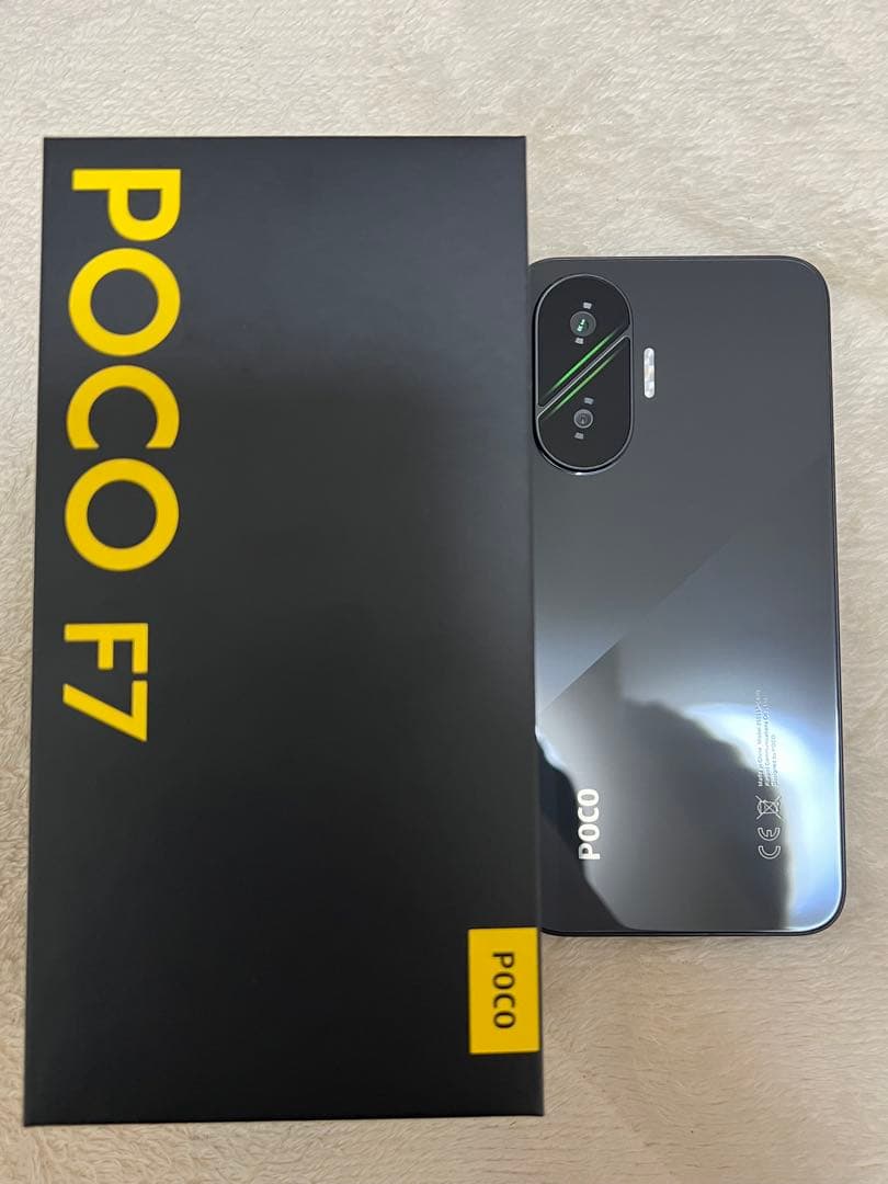 Xiaomi POCO F7 12GB+256GB ブラック
