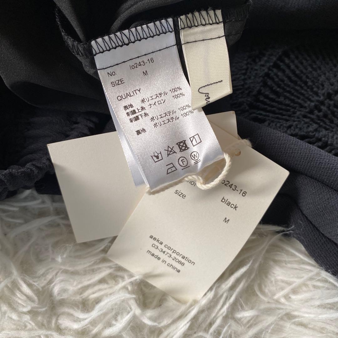 mlouren cutwork embroidery pant ブラック