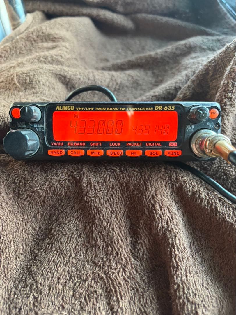 ALINCO アルインコ DR-635H VHF/UHF FMトランシーバー