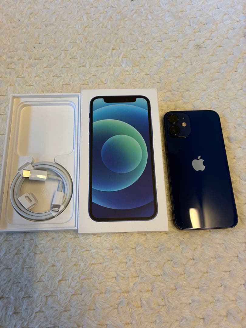 【美品】iPhone12 mini 64GB ブルー
