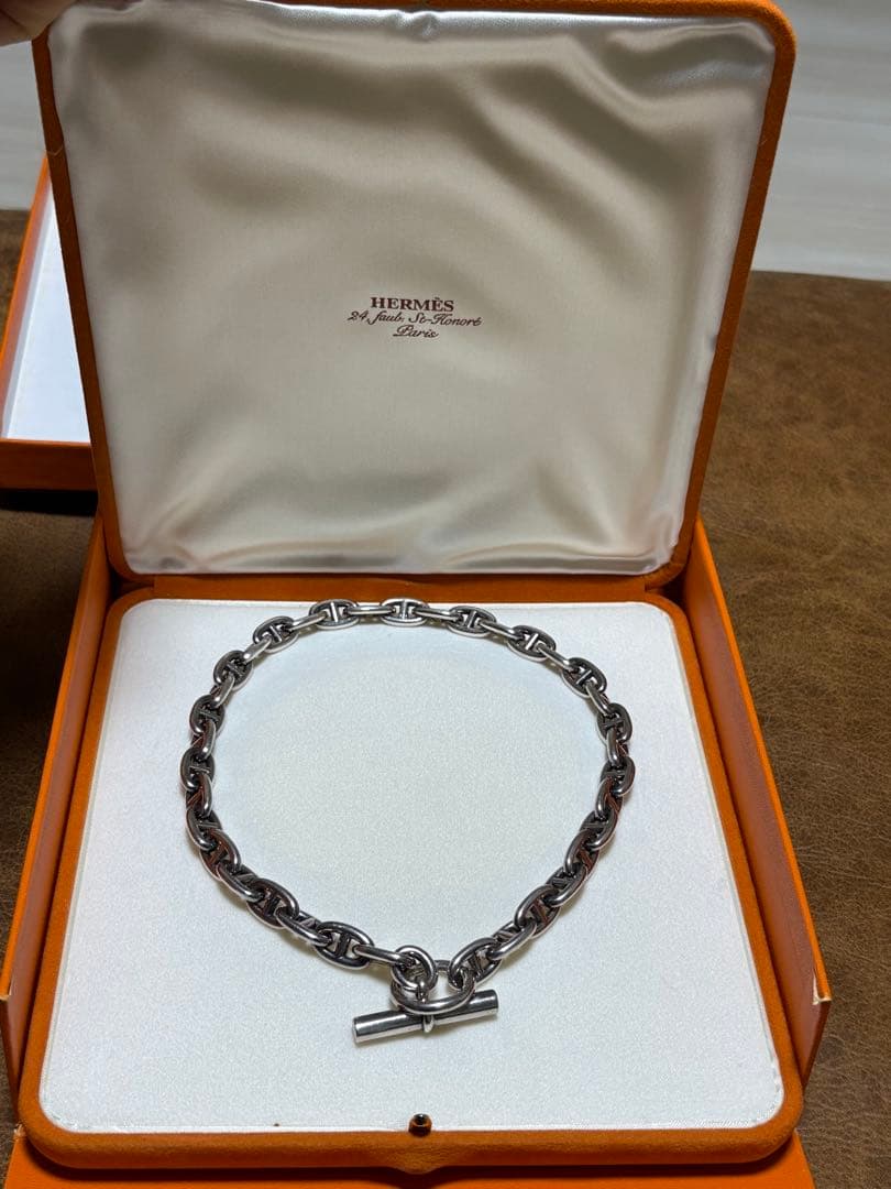 エルメス シェーヌダンクル MM ネックレス