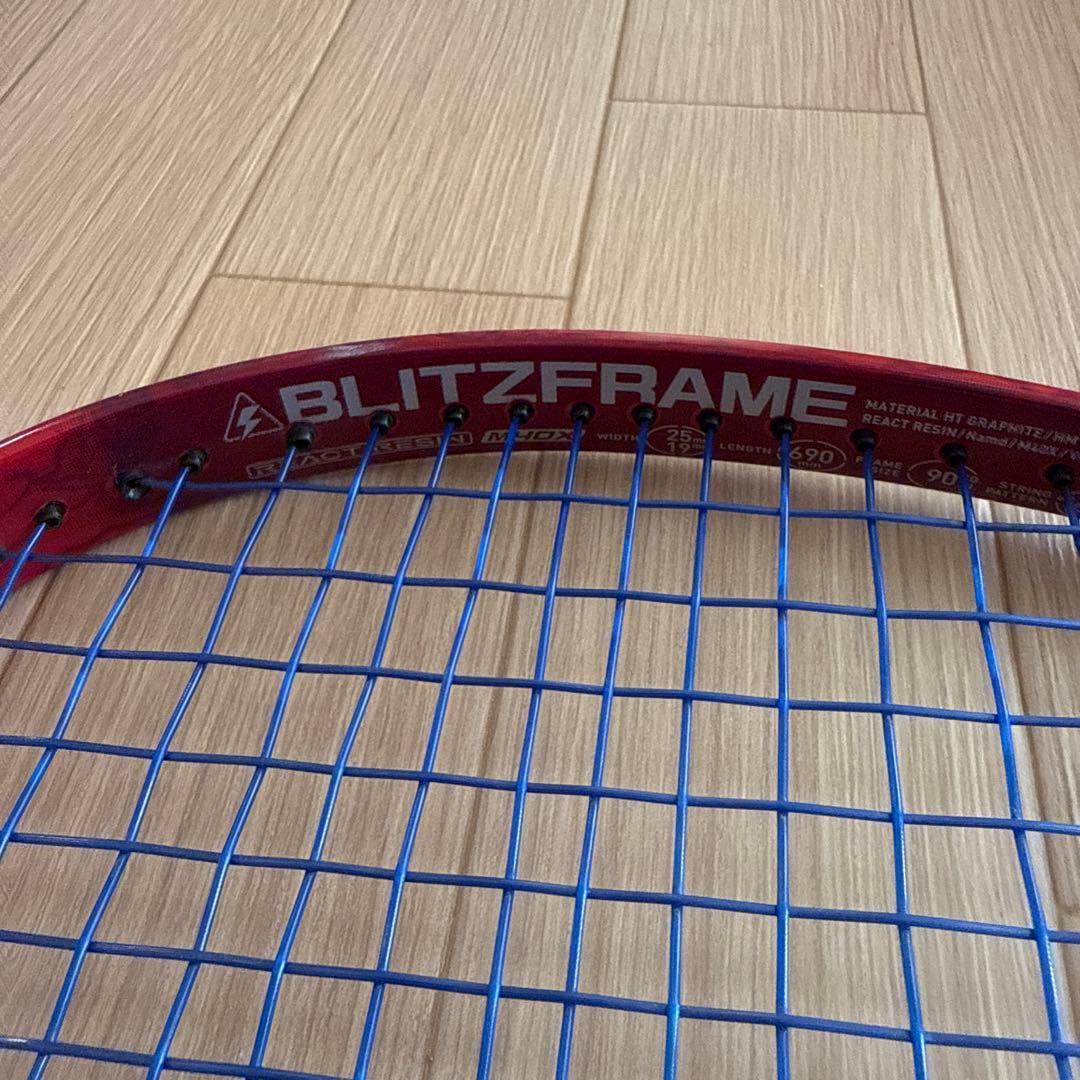 YONEX VOLTRAGE 7S 軟式テニスラケット 紅 クレナイ 日本製