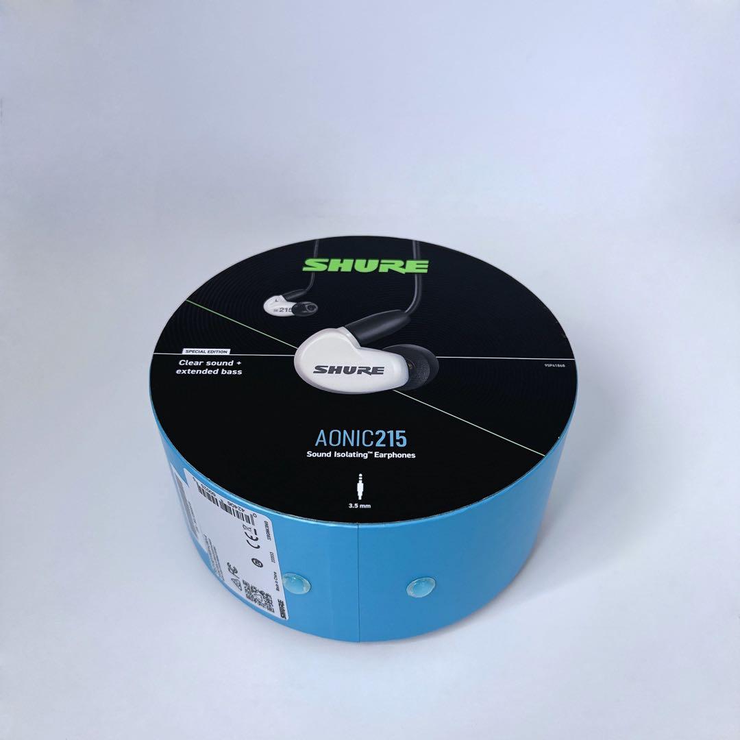 SHURE AONIC215 有線イヤホン ゲーミングイヤホン
