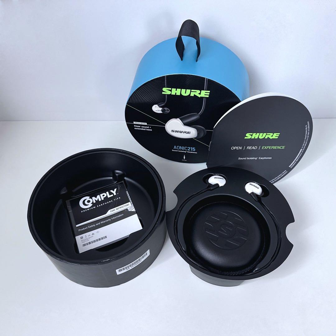 SHURE AONIC215 有線イヤホン ゲーミングイヤホン