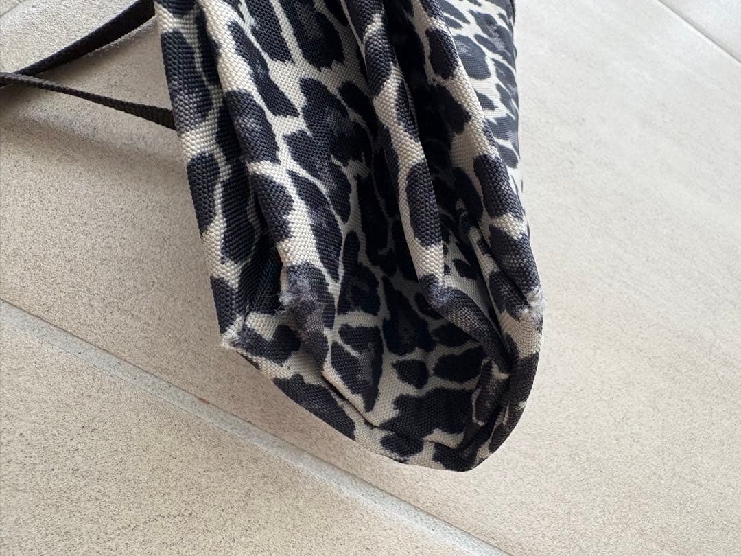 エルベシャプリエ 2885F ナイロン舟型ショルダーバッグS パンサーブラン