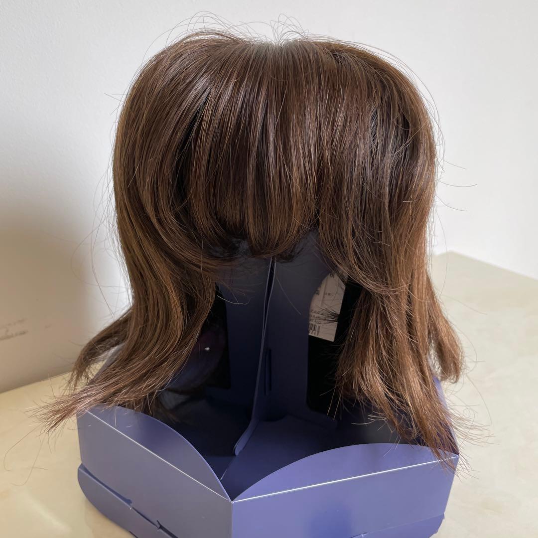 ミディアムショートウィッグレディース