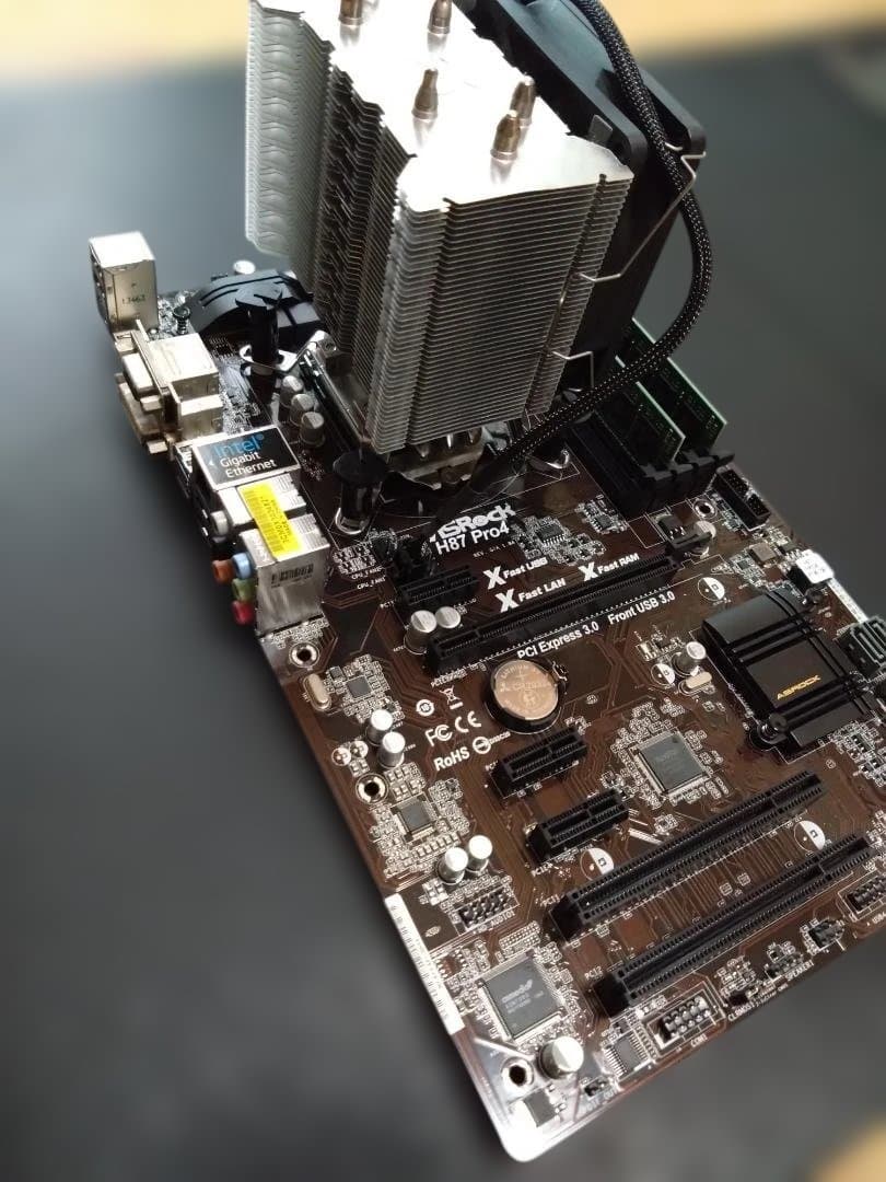 PCパーツまとめ売り Core i7-4770T, ASRock H87Pro等