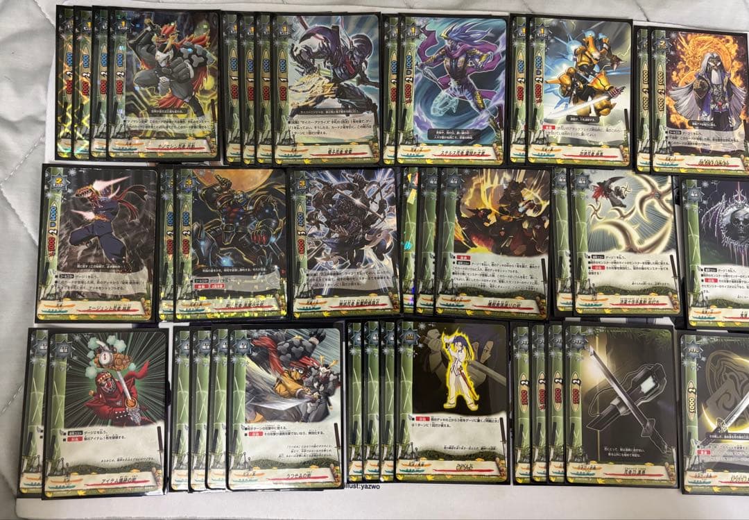 バディファイト 月影デッキ　忍者　カタナ　原作再現