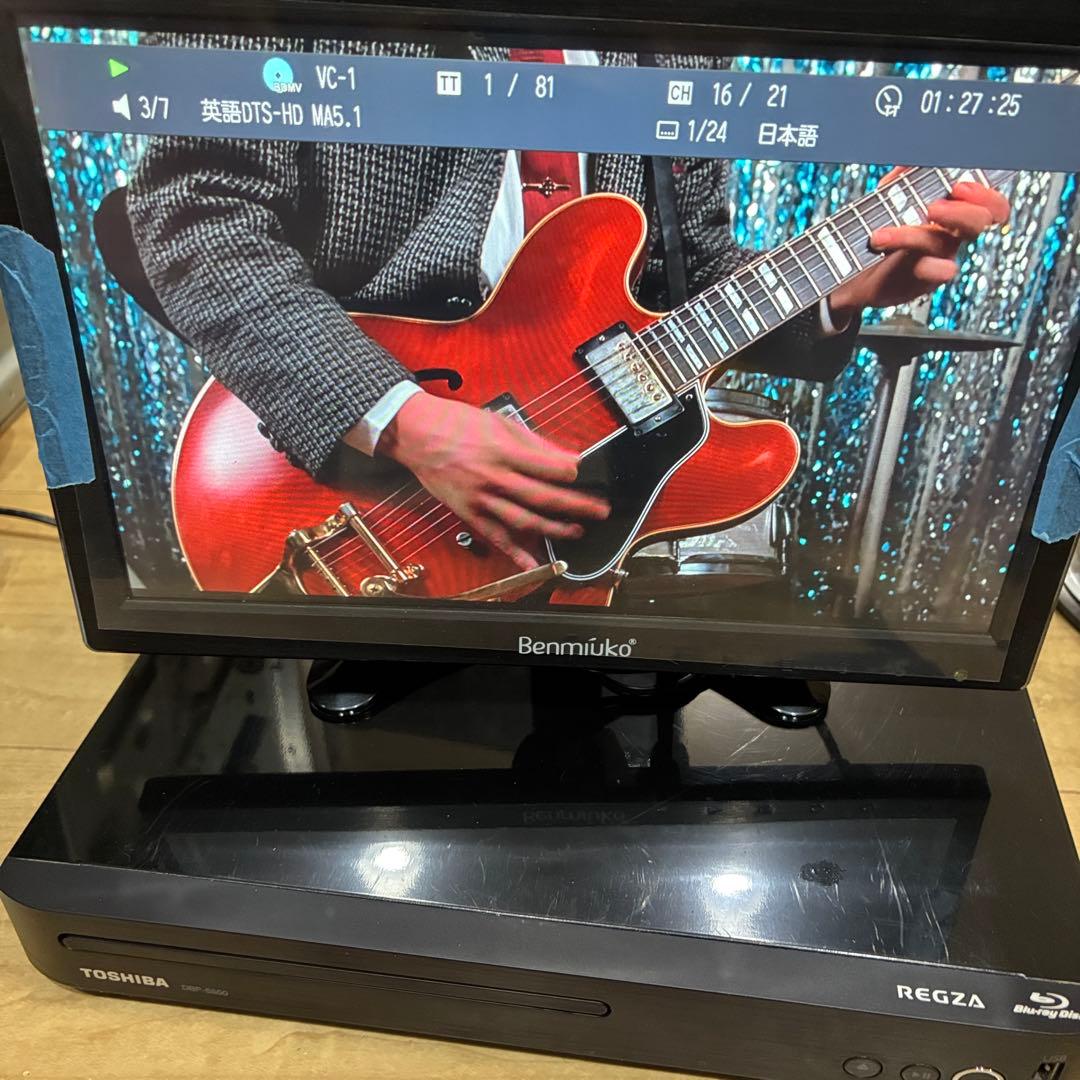 美品　完動品　動作ok 東芝　ブルーレイプレーヤー　DBP-S500