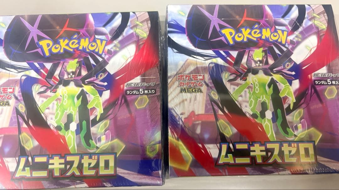 ポケモンカードゲーム ムニキスゼロ 2box シュリンク付き