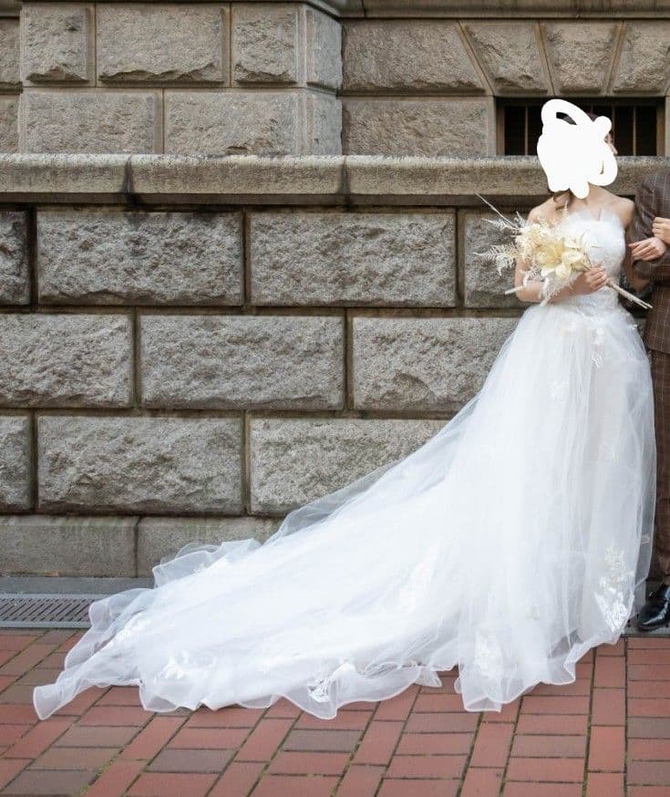 ウエディングドレス　フォトウェディング・前撮り・２次会にも