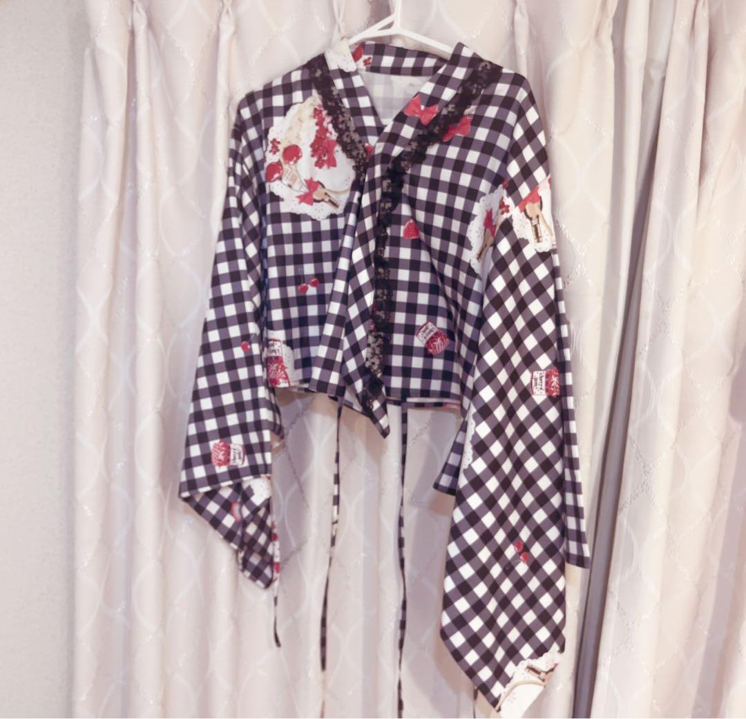 toalice いちごギンガム浴衣セット