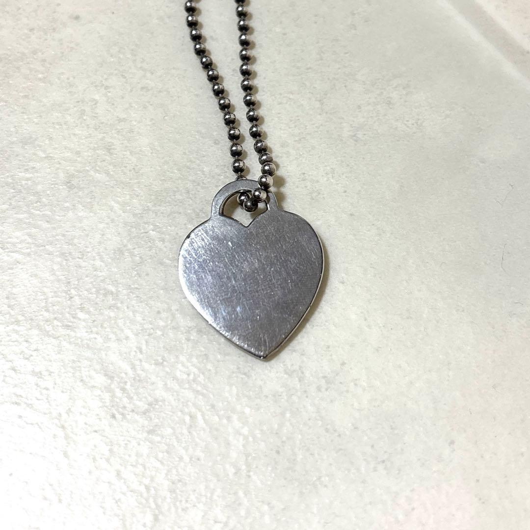 ティファニー リターントゥ ハート ネックレス ボールチェーン 86cm