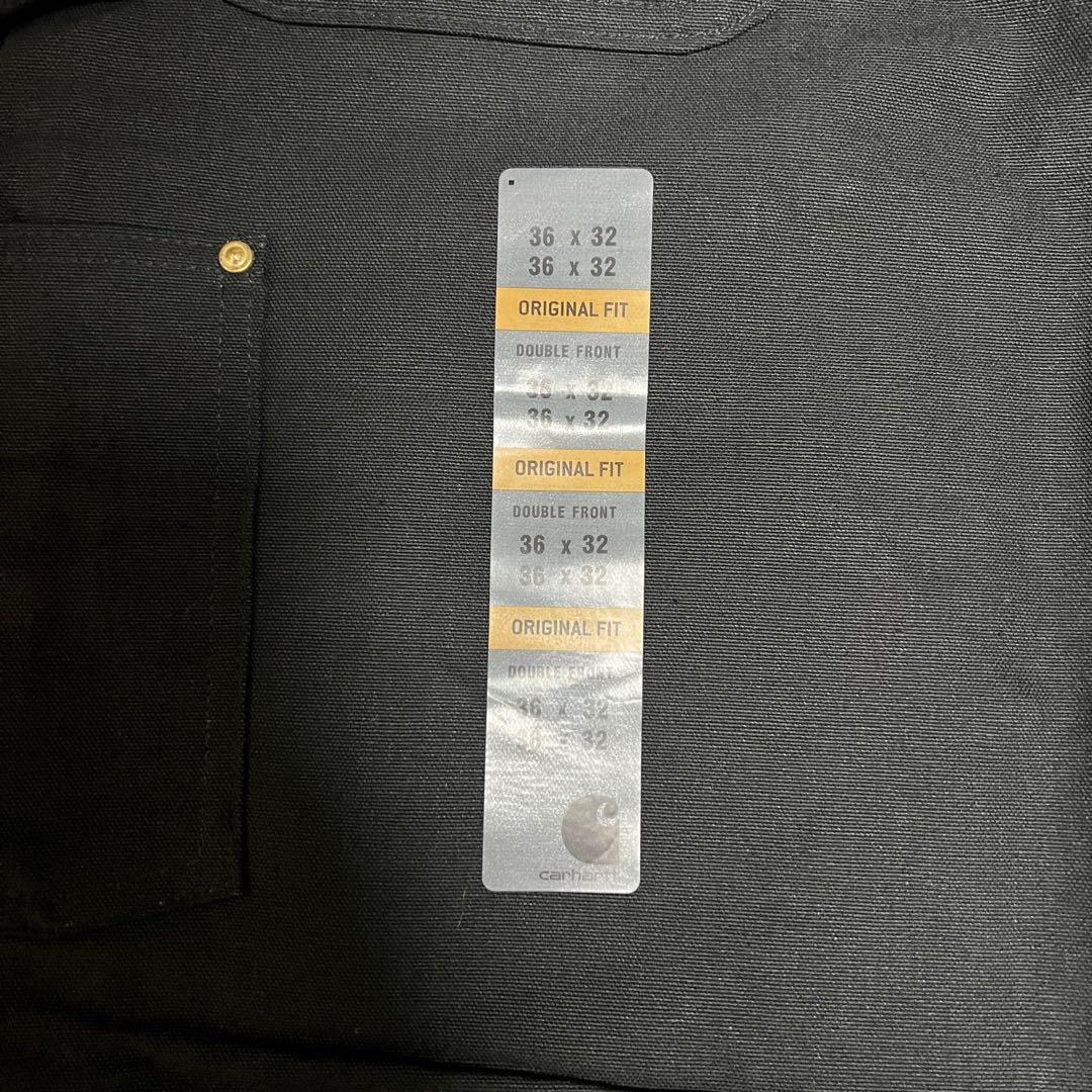 USA製carhartt デッドストック黒カーハート ダブルニーペインターパンツ