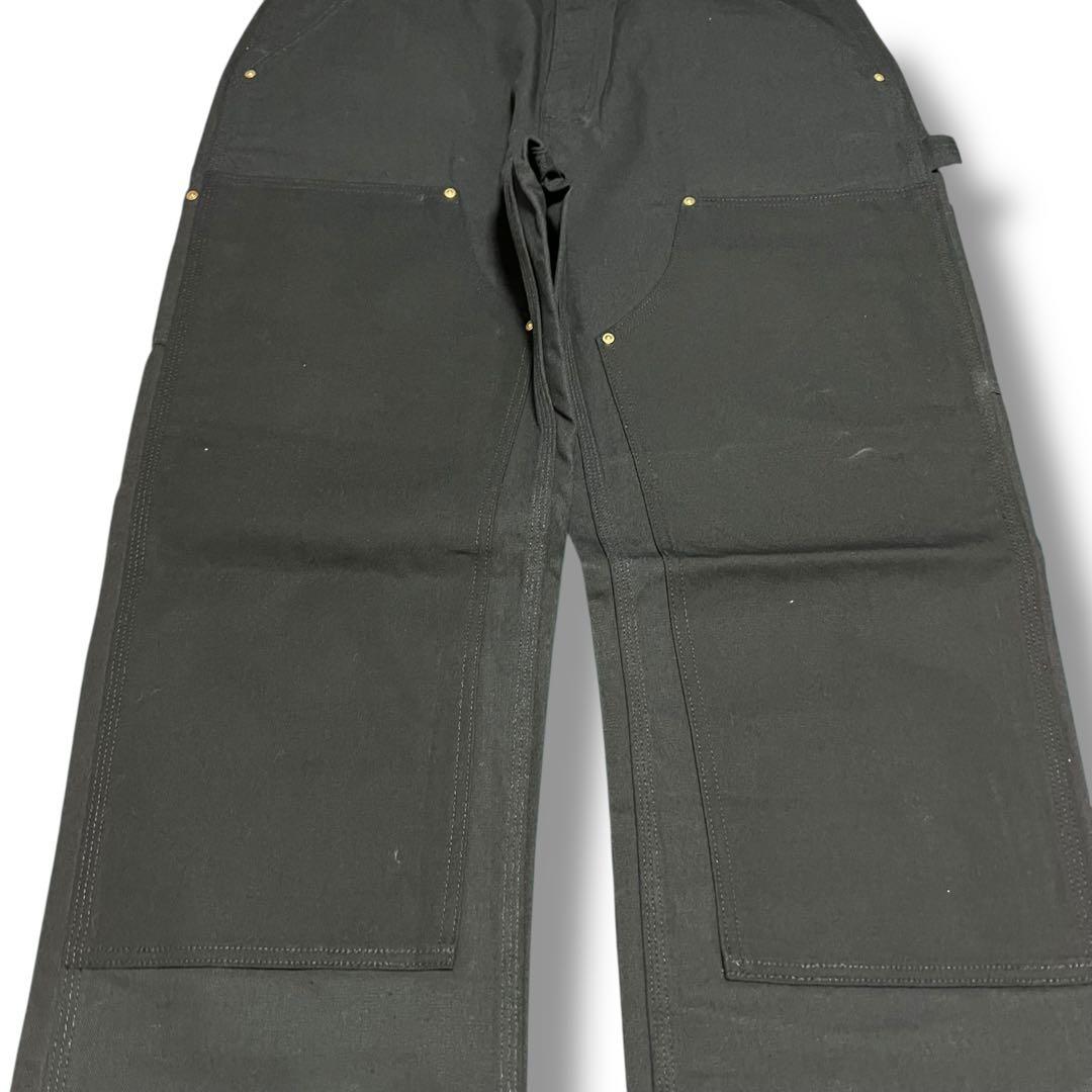 USA製carhartt デッドストック黒カーハート ダブルニーペインターパンツ