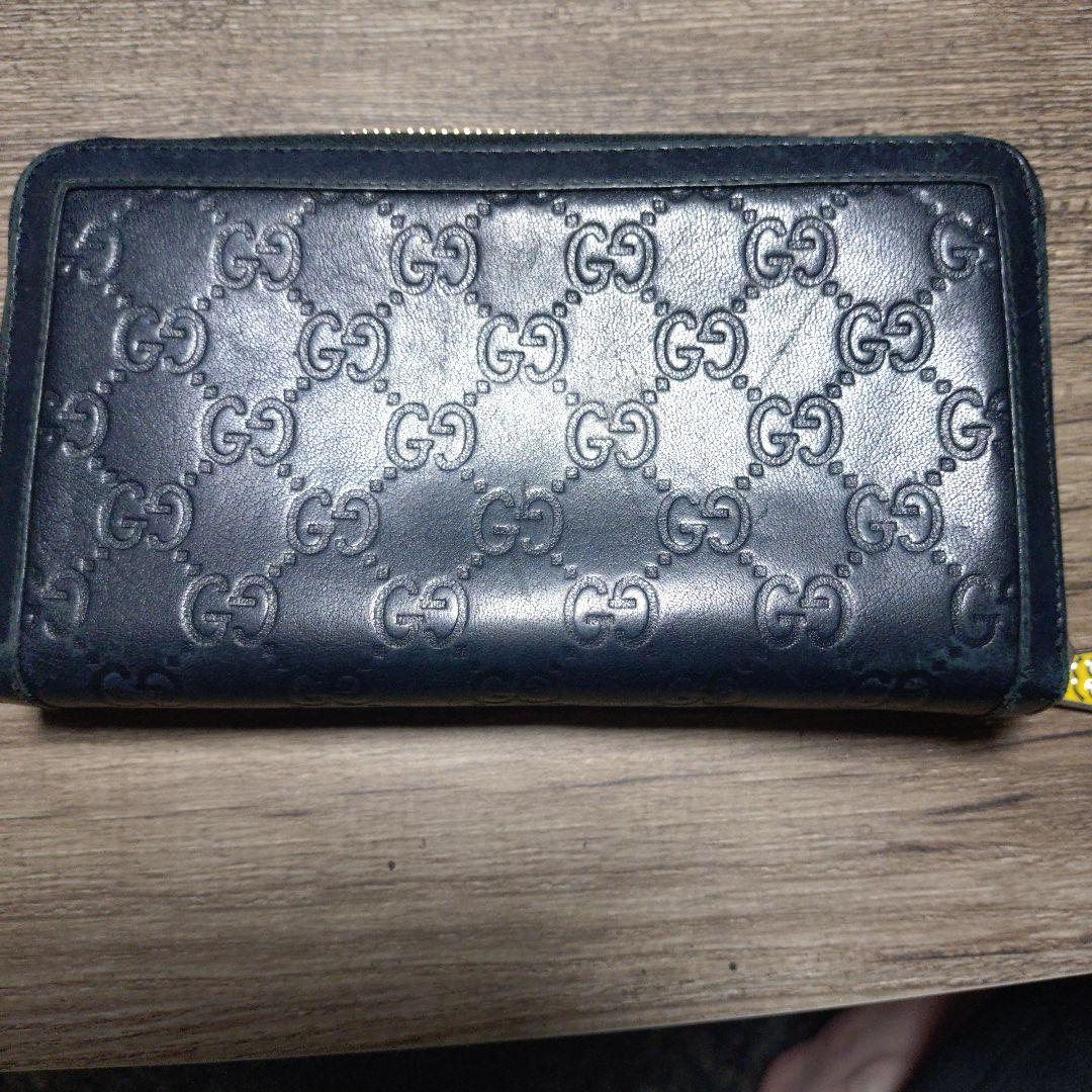 GUCCI GGパターン 長財布 ブラック