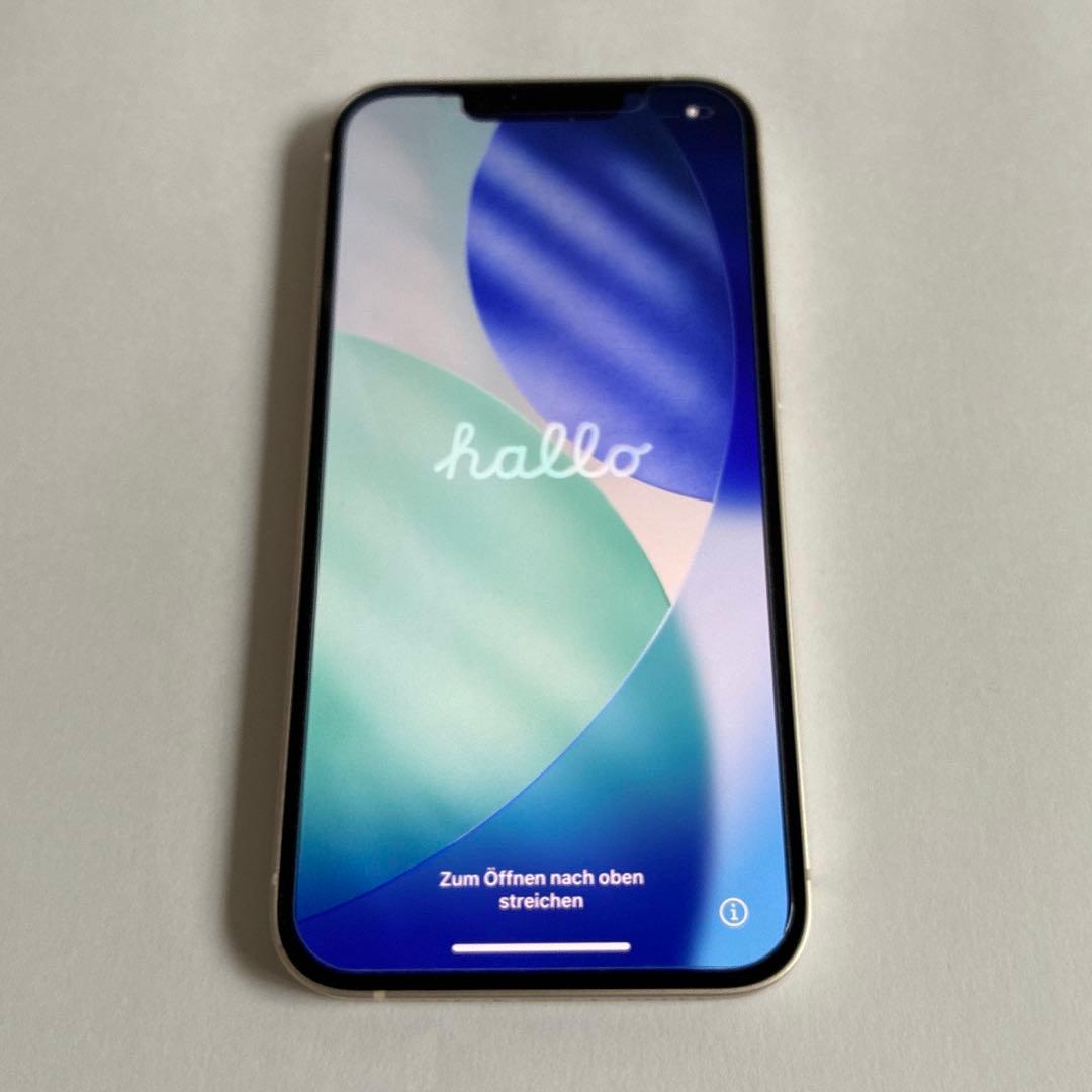 Apple iPhone13 本体 スターライト SIMフリー バッテリー93%